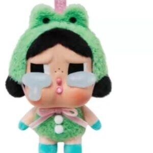 NWT POP MART Crybaby Crying Again Plush Series Toy What A Frog